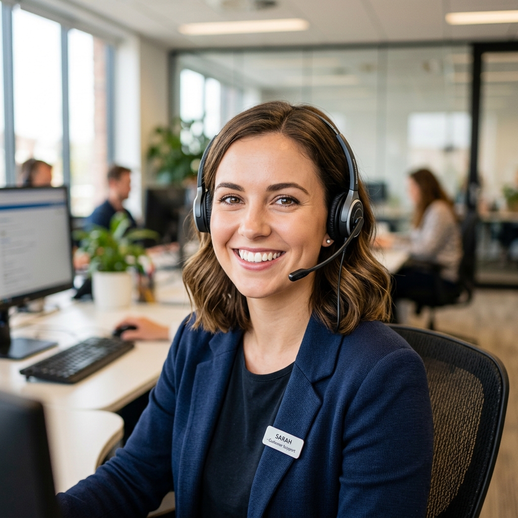 Live customer support specialist